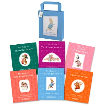 彼得兔經典故事套書（6冊附小書袋）Beatrix Potter Book Bag