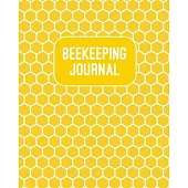 Beekeeping Journal: Beekeepers Inspection Notebook, Track & Log Bee Hive, Queen, Honey Bee Record Keeping Book, Beekeeper Gift