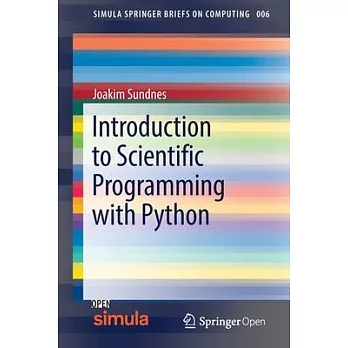 博客來-Introduction to Scientific Programming with Python
