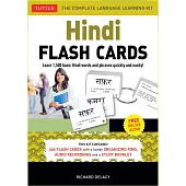 Hindi Flash Cards Kit: Learn 1,500 Basic Hindi Words and Phrases Quickly and Easily!