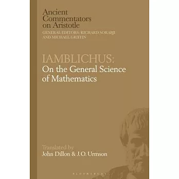 Iamblichus: On the General Science of Mathematics