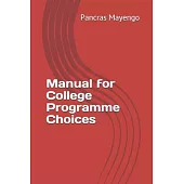 Manual for College Programme Choices