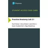 Website Access Code Card for Practice Anatomy Lab 3.1 Lab Guide