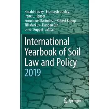International Yearbook of Soil Law and Policy 2019