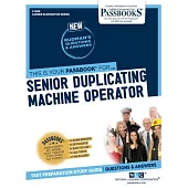 Senior Duplicating Machine Operator