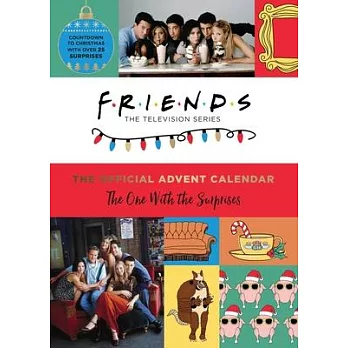 Friends: The One with the Surprises Advent Calendar: The Official Countdown to Christmas with 25 Surprises