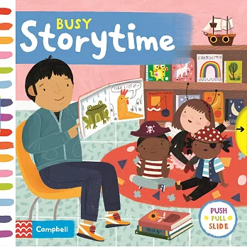 Busy Storytime 嬰幼兒硬頁遊戲書
