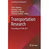 Transportation Research: Proceedings of Ctrg 2017