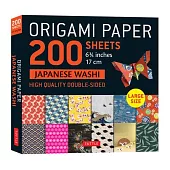 Origami Paper 200 Sheets Japanese Washi Patterns 6.75