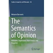 The Semantics of Opinion: Attitudes, Expression, Free Choice, and Negation