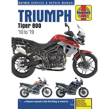 Triumph Tiger 800 ’’10 to ’’19