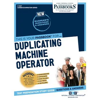 Duplicating Machine Operator