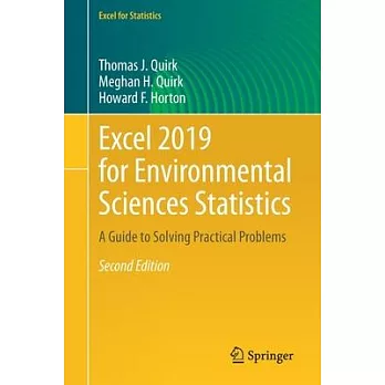 Excel 2019 for Environmental Sciences Statistics: A Guide to Solving Practical Problems