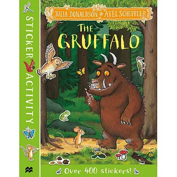 貼紙遊戲書The Gruffalo Sticker Book