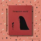 吉卜力《神隱少女》燙印布面空白筆記本/素描本 Spirited Away Sketchbook