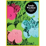 Andy Warhol Flowers Greeting Card Puzzle