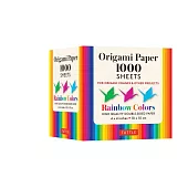 Origami Paper 1,000 Sheets Rainbow Cranes 4