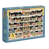 In the Bookstore: 1000 Piece Puzzle