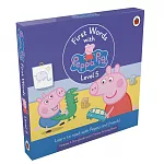 First Words with Peppa Level 5 Pack (4 storybooks + 4 sticker activity books)