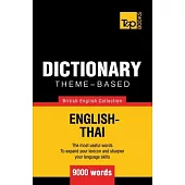 Theme-based dictionary British English-Thai - 9000 words
