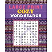 Large Print Cozy Word Search