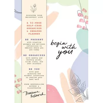 Hello You! Undated Empowerment Planner: 52-Week Inspirational Organizer to Help You Embrace Your Brightest Life