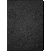 CSB Study Bible, Holman Handcrafted Collection, Premium Black Goatskin