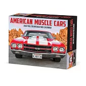American Muscle Cars 2022 Box Calendar