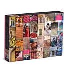 Patterns of India: A Journey Through Colors, Textiles and the Vibrancy of Rajasthan 1000 Piece Puzzle