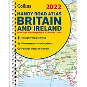 2022 Collins Handy Road Atlas Britain and Ireland