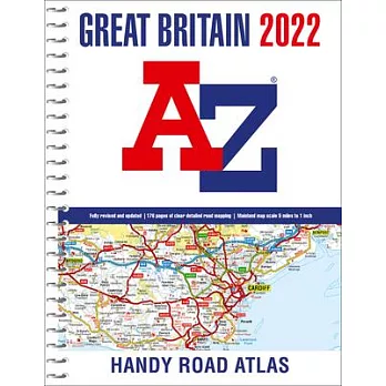 Great Britain A-Z Handy Road Atlas 2022