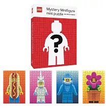 樂高人偶迷你拼圖盲盒126片(共6款隨機出貨一款)Lego Mystery Minifigure Mini Puzzle (Red Edition)