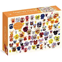 A Field of Pansies 1,000-Piece Puzzle
