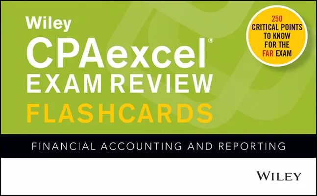 Wiley’’s CPA Jan 2022 Flashcards: Financial Accounting and Reporting