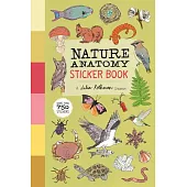 Nature Anatomy Sticker Book: A Julia Rothman Creation