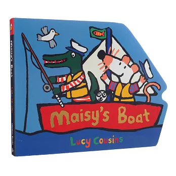 Maisy’s Boat 小鼠波波交通工具造型硬頁書