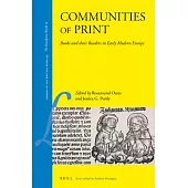 Communities of Print: Books and Their Readers in Early Modern Europe