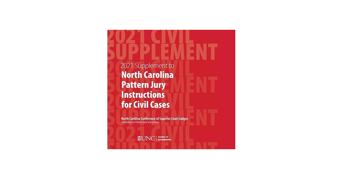 June 2021 Supplement To North Carolina Pattern Jury Instructions june-2021-supplement-to-north-carolina-pattern-jury-instructions