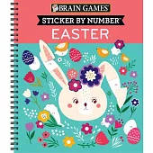 Brain Games - Sticker by Number: Easter