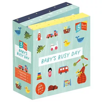 Baby’’s Busy Day: 3 Book Gift Set: Sleep, Bath and Play