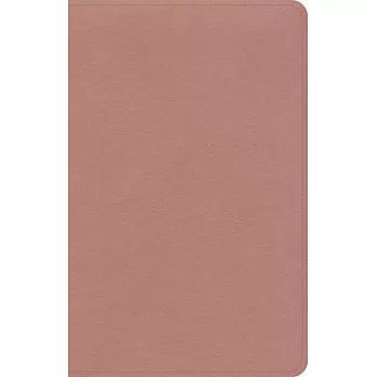 CSB Personal Size Bible, Rose Gold Leathertouch