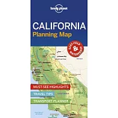 Lonely Planet California Planning Map