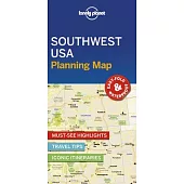 Lonely Planet Southwest USA Planning Map