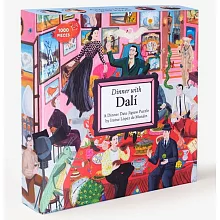 與達利晚餐1000片拼圖 Dinner with Dali: A 1000-Piece Dinner Date Jigsaw Puzzle
