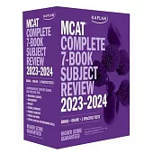 MCAT Complete 7-Book Subject Review 2023-2024: Books + Online + 3 Practice Tests