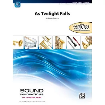 As Twilight Falls: Conductor Score & Parts