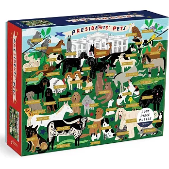 Presidents’’ Pets 2000 Piece Puzzle
