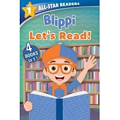Blippi: All Star Reader 4-Book Bindup Level 1