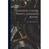 Japanese Color Prints, Japanese Books