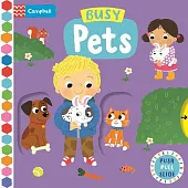 硬頁遊戲書Busy Pets (附故事音檔)
